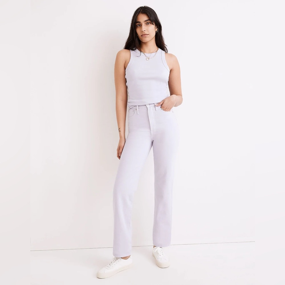 Madewell The Perfect Vintage Straight Jean Garment-Dyed Edition Women's Size 31